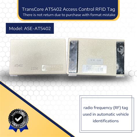 TransCore AT5402 Access Control RFID Tag 